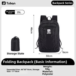 Tuban | Water Repellent Ultra-light Large Capacity Folding Backpack