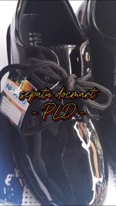 Sepatu Pantofel Pria Docmart Formal Hitam Tali Pendek - PLD