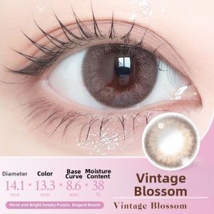 T-Garden | Aesthetic Myopia Small Diameter Contact Lenses Misty Grey
