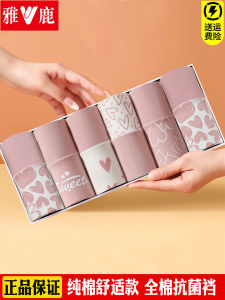 Quần Lót Tam Giác Cotton Kháng Khuẩn Cho Nữ Cỡ Lớn Quần Lót Cotton Nguyên Chất Cạp Vừa Thoải Mái Thoáng Khí Mùa Hè