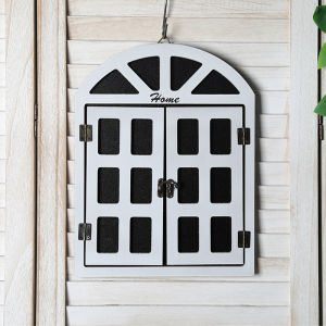 ตกแต่งผนังสไตล์ย้อนยุคแบบยุโรป บอร์ดกาแฟ หน้าต่างปลอม ตกแต่งผนัง ร้านชาเขียว บอร์ดข้อความ จี้ติดผนัง อุปกรณ์ตกแต่งบ้าน