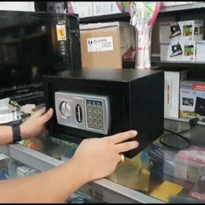 BERGARANSI TaffGUARD Kotak Brankas Uang Emas Dan Dokumen Hotel Mini Password Safe Deposit Box 4.6L