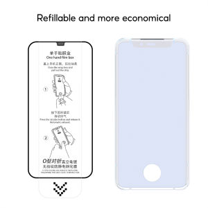 Kính Cường Lực Bảo Vệ Màn Hình Tương Thích Cho iPhone 14 Plus 13 12 11 Pro Max Mini SE 2020 X Xs Max Xr 8 7 6 6S Plus Che Phủ Toàn Bộ Chống Trầy Xước Chống Ánh Sáng Xanh