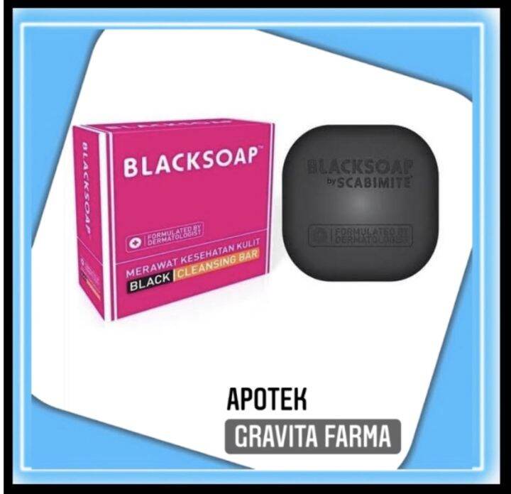 Blacksoap By Scabimite   Sabun Antiseptik   Sabun Hitam | Lazada Indonesia