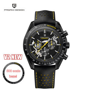 Pagani Design | 2026mens watches top Pagani design brand quartz mens watches VK63 sports chronograph sapphire leather strap relógios masculino