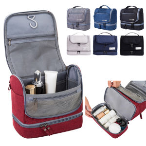New Dry Wet Hanging Make Up Bag Oxford Travel Organizer Cosmetic Bags womens Necessaries Make Up Case Wash Toiletry Bag