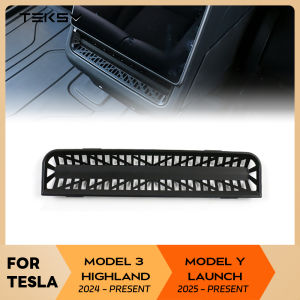 for Tesla New Model Y Launch Juniper 2025 3+ highland 2024 Rear Air Outlet Cover Rear Air Conditioning Vent Protective Cover
