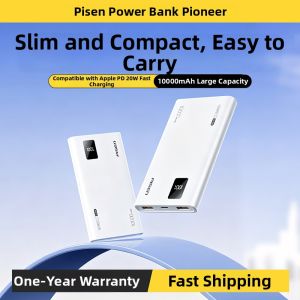 PISEN | 3C Certified Portable Power Bank 10000mAh Quick Charge 22.5W/20W