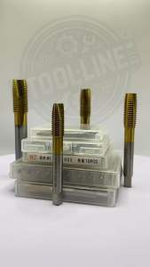 Best ดอกต๊าปเกลียวตรง HSS เคลือบ TiN Tap M3-M12 ใช้กับงานเหล็ก ทองเหลือง ทองแดง อลูมิเนียม