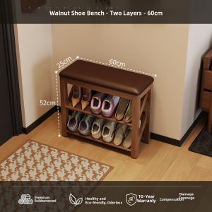 DONGMU | Space-saving Bench and Shoe Cabinet 25cm