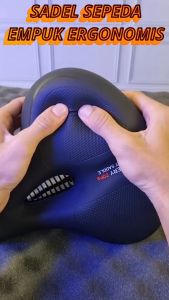 Sadel Sepeda ROCKBROS AQ6090 Dengan Lampu Reflektif Asli Ukuran 26x22cm