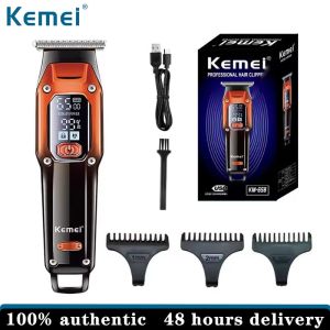 Kemei KM-658 Professional Hair Clipper With LCD Display Barber Machine