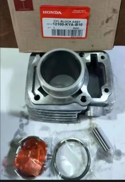 Honda genuine tmx150/supremo /xr150/xr125/cylinder block kit assy (std ...