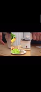 𝗦𝗜𝗠𝗣𝗟𝗘 ELECTRIC NON STICK Ceramic Frying Pan Rice Steamer Mini Rice Cooker / Periuk Nasi Pengukus Periuk Nasi Mudah Alih