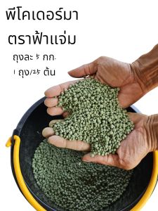 พีโคเดอร์มา ไตรโคเดอร์มาอัดเม็ด ตราฟ้าแจ่ม (ถุงละ 5 กิโลกรัม จำนวน 5ถุง) ใช้ป้องกัน รักษาเชื้อราโรคพืชทางดิน