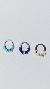 PIORPOY Dental Matrix Bands Clip Dental Clamp Ring Sectional Contoured Matrix System Nickel Titanium Clamping Ring Dentist Tools