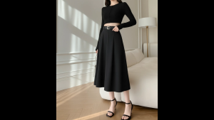 [Congaivn ] Chân váy xòe 8 mảnh rộng 26m dáng dài không kèm đai CVX8M-02 vải-FP47787 đẹp dày dặn