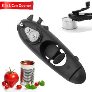 Manual Can Opener Multifunction Canned Food Opener Side Cutter Beer Bottle Opening Kitchen Bar Tools