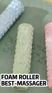 🇲🇾 Ready Stock 30cm 45cm Foam Roller Yoga Roller Muscle Massage Body Roller Stick Pilates Gym Fitness Equipment 泡沫轴 滚筒