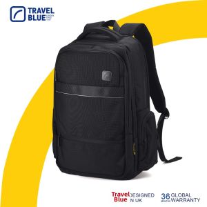 Travel Blue | Lightweight Large Capacity Backpack for 16-inch Laptop