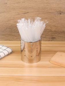 100PCS Boba Milk Tea Straws Individually Wrapped Disposable Straw 21cm 23cm