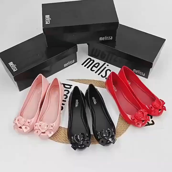 2024 Official store Melissa shoes for women Dora hot series Lady flats ballet shoes