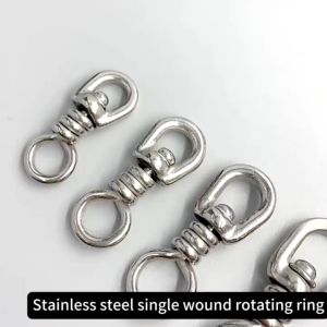 SITA SBL Swivels Taiwan Stainless Swivel Heavy Duty Swivel Fishing Line Connector Swivels Fishing Tackle