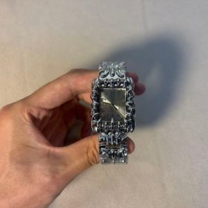 Đồng Hồ Hình Vuông Hình Móng Vuốt Y2K Đồng Hồ Đeo Tay Thạch Anh Chống Thấm Nước Phong Cách Gothic Dành Cho Nam Và Nữ Dây Thép Không Gỉ Đồng Hồ Thẩm Mỹ Cổ Điển