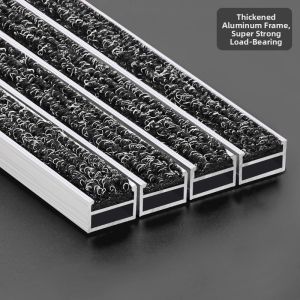 Dustproof Quiet Aluminium Metal Doormat