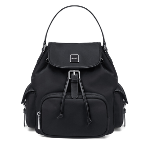 GOLF QUALITY Fashionable Large Capacity Backpack for Women New Designer Nomad Backpack Casual Oxford Nylon Backpack Waterproof Travel Dual Shoulder Bag Champagne Brown Elegant Black