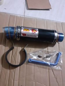 RED LEO Silencer Tabung Knalpot Motor / Universal Slip on inlet 50 mm