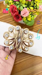 AURORAWORLD Belt Premium Gesper Obi Belt Korea Ikat Pinggang Cewek Sabuk Obi Gesper Elatis