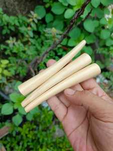 pipa cangklong kayu kopi 11cm natural