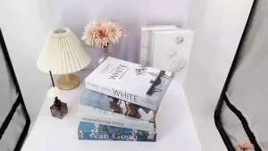 Fashion Foldable Fake Book Decoration Living Room Display Decorative Simulation Book Photography Prop Colorful Coffee Table Fake Book