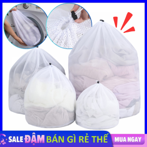 Túi Lưới Giặt Quần Áo Đồ Lót Chống Giãn Đồ - Túi Giặt Máy Bảo Quản Quần Áo Có Dây Rút Tiện Lợi / Bảo Vải Giặt Bảo Vệ Áo Ngực Đồ Lót  - Túi Lưới Đựng Đồ Lót Khi Giặt