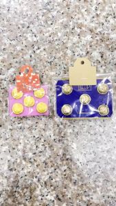 กระดุมข้าราชการชุดขาว เครื่องแบบข้าราชการ กระดุมครุฑสีทอง กระดุมชุดขาว มีให้เลือก 3 ขนาด (ราคา/แพ็ค) | KKNT