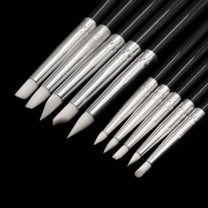 other | 5Pcs Dental Resin Silicone Shaping Pen Brush Art Brush Dentistry Composite Cement Porcelain Teeth Shaping DIY Drawing Tool