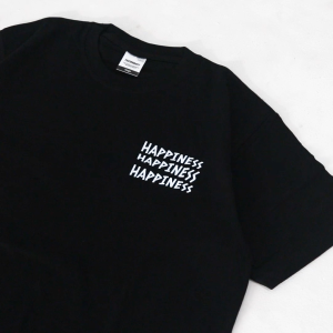 Yesterday – Baju Kaos Distro Pria Original 24s t shirt Pria Cowok Keren Hitam Heppines