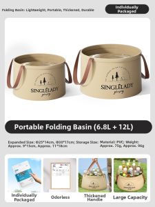 Travel Foldable Washing Basin