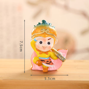 Creative Monkey King Statue Home Decor Resin Material Living Room Bedroom Study Desktop Decoration Mythology Gift Moving in