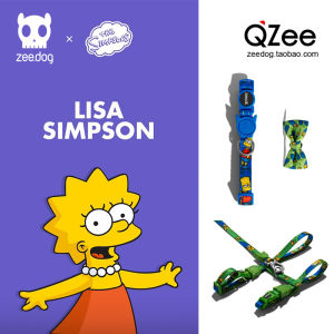 Qzee Simpson Cat Suit Zeedog Collar Safety Buckle Anti-Suffocation Chest Back Leash American Shorthair British Shorthair Persia