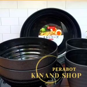 PAKET RAMEN TERBARU ISI  12 PCS CAMPUR PIRING DAN MANGKUK