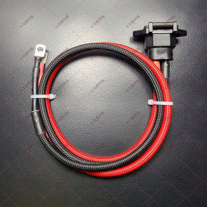 Thickened Power Cable for Delivery Electric Vehicle Big Power Plug Rechargeable Battery Connect Line Durable Accessory