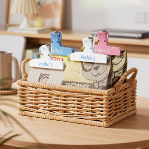 5-Pack Magnetic Sealing Clips for Food Storage Bag Sealer Clip Airtight Kitchen Spice Snack Bag Sealer Clips with Strong Grip Reusable Fridge Organizer & Refrigerator Magnets for Home