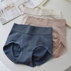 Belia Seamless Sheath Gray Cotton Stall Wide Waist Shorts