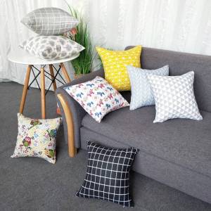 JINGZHIYU | Thick Cotton Pillow Cover