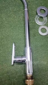 Brass Chrome 304 Stainless Steel Rotation Flexible Kitchen Tap Bathroom Bath Wash Basin Lavatory Bathtub Swivel Hot Cold Sink Tap Water Tap Faucet