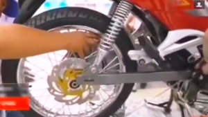 ชุดแปลงดิสหลัง ปั๊มเบรคหลัง ไม่ต้องเปลี่ยนดุม Wave100 Wave125 ดรีม110i Wave125iปลาวาฬ Spark-z Smash รุ่นดุมเล็ก