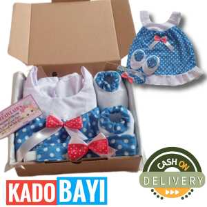 KADO LAHIRAN LUCU HAMPERS BABY GIRL SET ROK LUCU