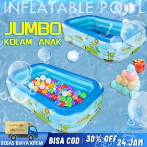 120CM 150CM 180CM 200CM KOLAM RENANG ANAK JUMBO KOLAM RENANG KARET KOLAMRENANG ANAK BESAR MURAH KOLAM RENANG MANDI ANAK OCEAN POOL